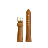 Cognac Tärnsjö Läderarmband till Herrklocka